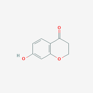 molecular formula C9H8O3 B3021526 7-hydroxy-2,3-dihydro-4H-chromen-4-one CAS No. 76240-27-2