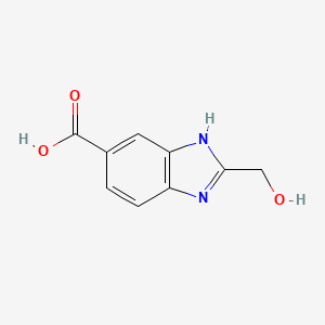 2-(hydroxymethyl)-1H-benzimidazole-5-carboxylic acid