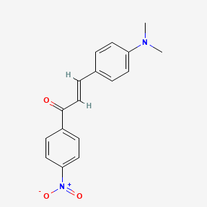 (2E)-3-[4-(dimethylamino)phenyl]-1-(4-nitrophenyl)prop-2-en-1-one