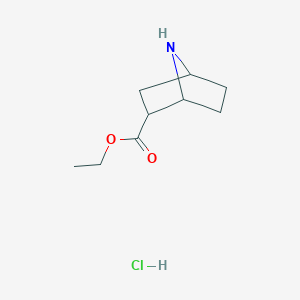 7-Azabicyclo[2.2.1]heptane-2-carboxylic acid ethyl ester hydrochloride