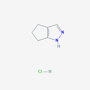 1,4,5,6-Tetrahydrocyclopenta[c]pyrazole hydrochloride