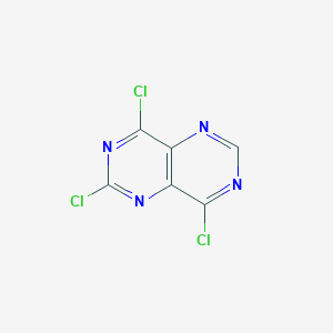 molecular formula C6HCl3N4 B3021646 2,4,8-Trichloropyrimido[5,4-d]pyrimidine CAS No. 77776-68-2