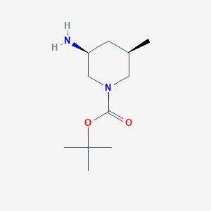 tert-butyl (3S,5R)-3-amino-5-methylpiperidine-1-carboxylate