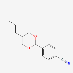 4-(5-Butyl-1,3-dioxan-2-yl)benzonitrile