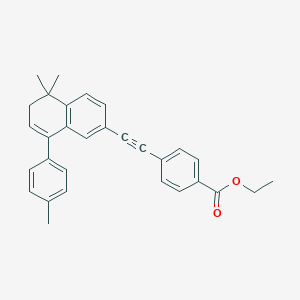 molecular formula C30H28O2 B030217 AGN 193109 Ethyl Ester CAS No. 171568-43-7
