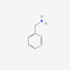 molecular formula C7H9N<br>C7H9N<br>C6H5CH2NH2 B3021747 Benzylamine CAS No. 89551-24-6