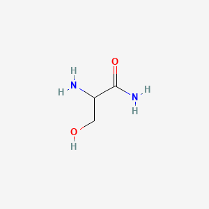 B3021748 2-Amino-3-hydroxypropanamide CAS No. 25739-59-7