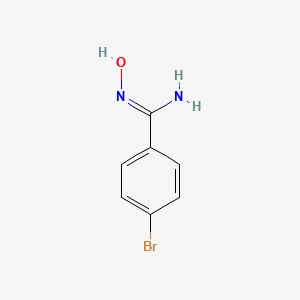molecular formula C7H7BrN2O B3021779 4-bromo-N'-hydroxybenzenecarboximidamide CAS No. 69113-23-1