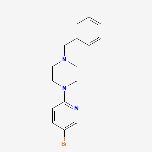 1-Benzyl-4-(5-bromo-2-pyridinyl)piperazine