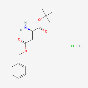 molecular formula C15H22ClNO4 B3021797 H-Asp(Obzl)-OtBu.HCl CAS No. 52615-97-1