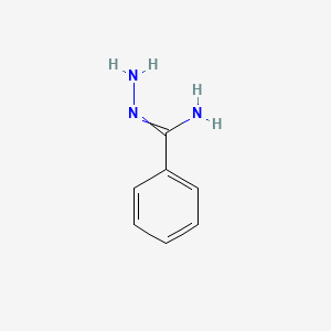 molecular formula C7H10ClN3 B3021803 Benzimidohydrazide CAS No. 28819-30-9