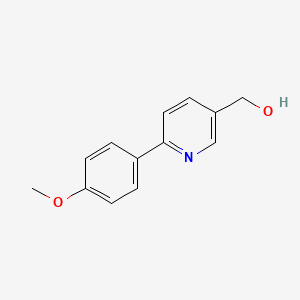 [6-(4-Methoxyphenyl)pyridin-3-yl]methanol