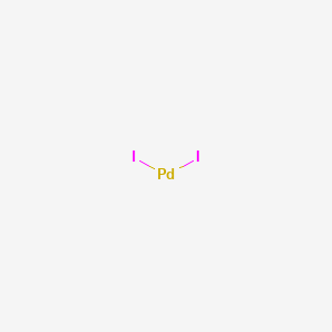 molecular formula I2Pd B3021910 Palladium(II) iodide CAS No. 7790-38-7