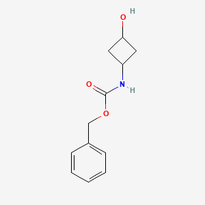 B3021938 cis-Benzyl 3-hydroxycyclobutylcarbamate CAS No. 937376-05-1