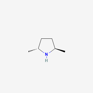 molecular formula C6H13N B3021980 (2R,5R)-2,5-dimethylpyrrolidine CAS No. 62617-70-3