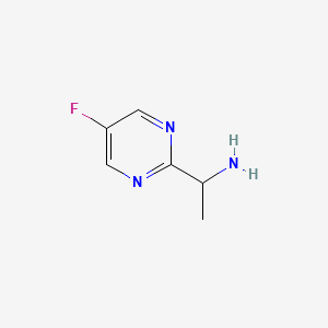 1-(5-Fluoropyrimidin-2-YL)ethanamine