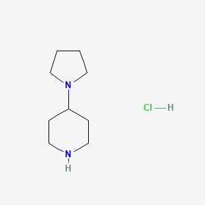 molecular formula C9H19ClN2 B3022005 4-Pyrrolidin-1-yl-piperidine hydrochloride CAS No. 172281-91-3