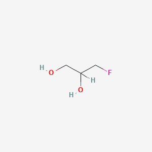 molecular formula C3H7FO2 B3022052 3-fluoropropane-1,2-diol CAS No. 453-16-7