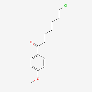 7-Chloro-1-(4-methoxyphenyl)-1-oxoheptane