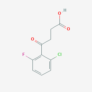 4-(2-Chloro-6-fluorophenyl)-4-oxobutyric acid