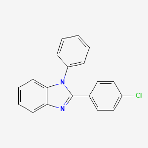 2-(4-Chlorophenyl)-1-phenyl-1H-benzo[d]imidazole