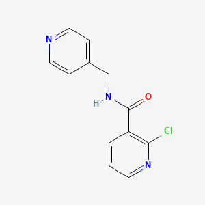 2-chloro-N-(pyridin-4-ylmethyl)pyridine-3-carboxamide
