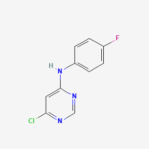 6-Chloro-N-(4-fluorophenyl)-4-pyrimidinamine