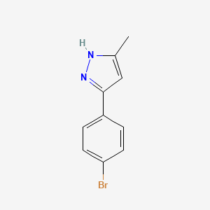 3-(4-bromophenyl)-5-methyl-1H-pyrazole