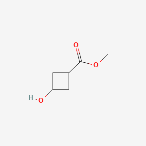 molecular formula C6H10O3 B3022164 Methyl 3-hydroxycyclobutanecarboxylate CAS No. 63485-51-8