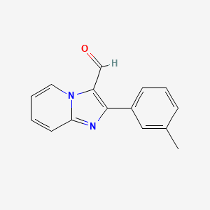 2-(3-Methylphenyl)imidazo[1,2-a]pyridine-3-carbaldehyde