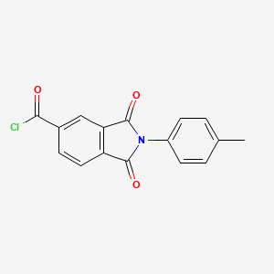 2-(4-Methylphenyl)-1,3-dioxoisoindoline-5-carbonyl chloride