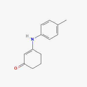 3-[(4-Methylphenyl)amino]cyclohex-2-en-1-one