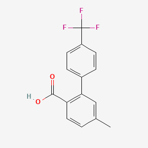 4-methyl-2-[4-(trifluoromethyl)phenyl]benzoic Acid