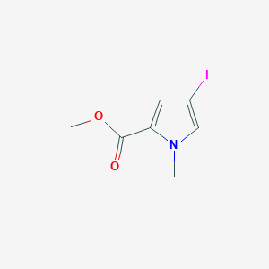 methyl 4-iodo-1-methyl-1H-pyrrole-2-carboxylate