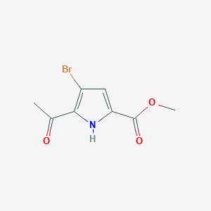 Methyl 5-acetyl-4-bromo-1H-pyrrole-2-carboxylate