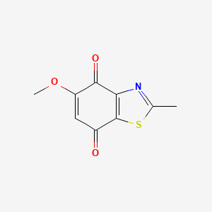 5-Methoxy-2-methylbenzo[d]thiazole-4,7-dione