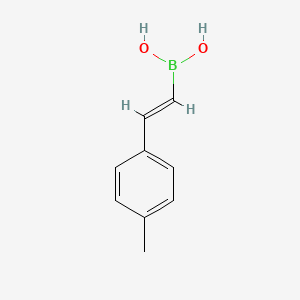 molecular formula C9H11BO2 B3022270 trans-2-(4-Methylphenyl)vinylboronic acid 