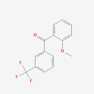 2-Methoxy-3'-trifluoromethylbenzophenone