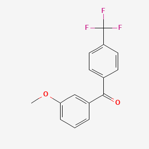 3-Methoxy-4'-trifluoromethylbenzophenone