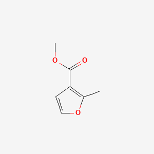 molecular formula C7H8O3 B3022282 Methyl 2-methylfuran-3-carboxylate CAS No. 6141-58-8