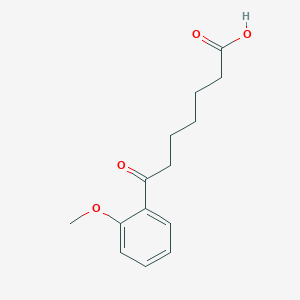 7-(2-Methoxyphenyl)-7-oxoheptanoic acid