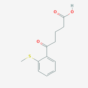 5-(2-(Methylthio)phenyl)-5-oxovaleric acid