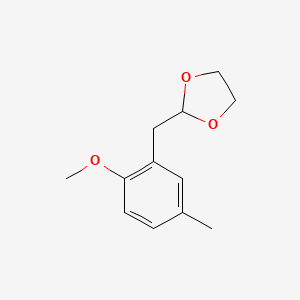 2-Methoxy-5-methyl(1,3-dioxolan-2-ylmethyl)benzene