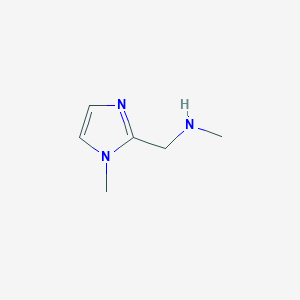 N-methyl-1-(1-methyl-1H-imidazol-2-yl)methanamine
