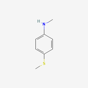 molecular formula C8H11NS B3022318 N-methyl-4-(methylsulfanyl)aniline CAS No. 58259-33-9