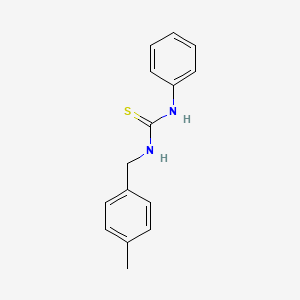 1-[(4-Methylphenyl)methyl]-3-phenylthiourea