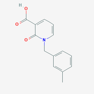1-(3-Methylbenzyl)-2-oxo-1,2-dihydropyridine-3-carboxylic acid