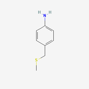 4-[(Methylsulfanyl)methyl]aniline