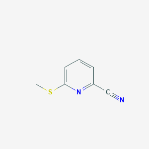 6-(Methylthio)picolinonitrile