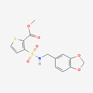 molecular formula C14H13NO6S2 B3022338 Polyoxyethylene sorbitan trioleate CAS No. 927625-87-4